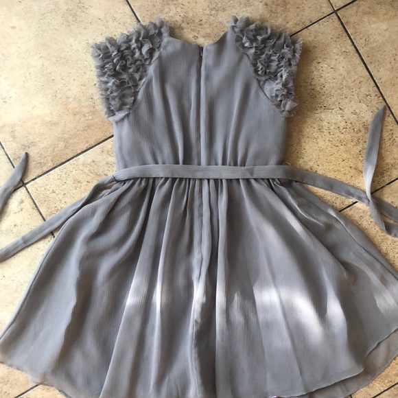 Gray special occasion dress - Picture 4 of 6